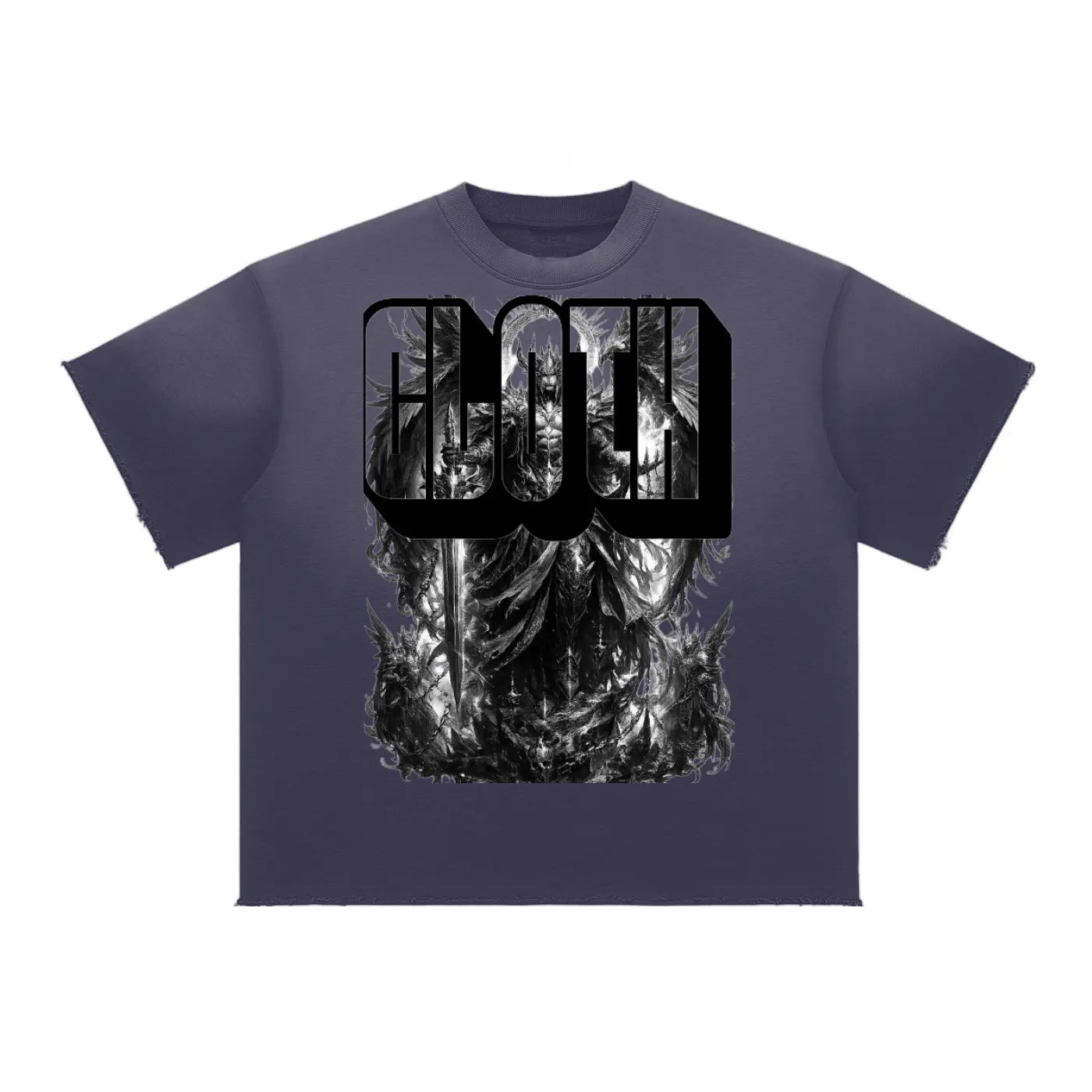 Sun Fade Raw Edge T-Shirt ODMPOD