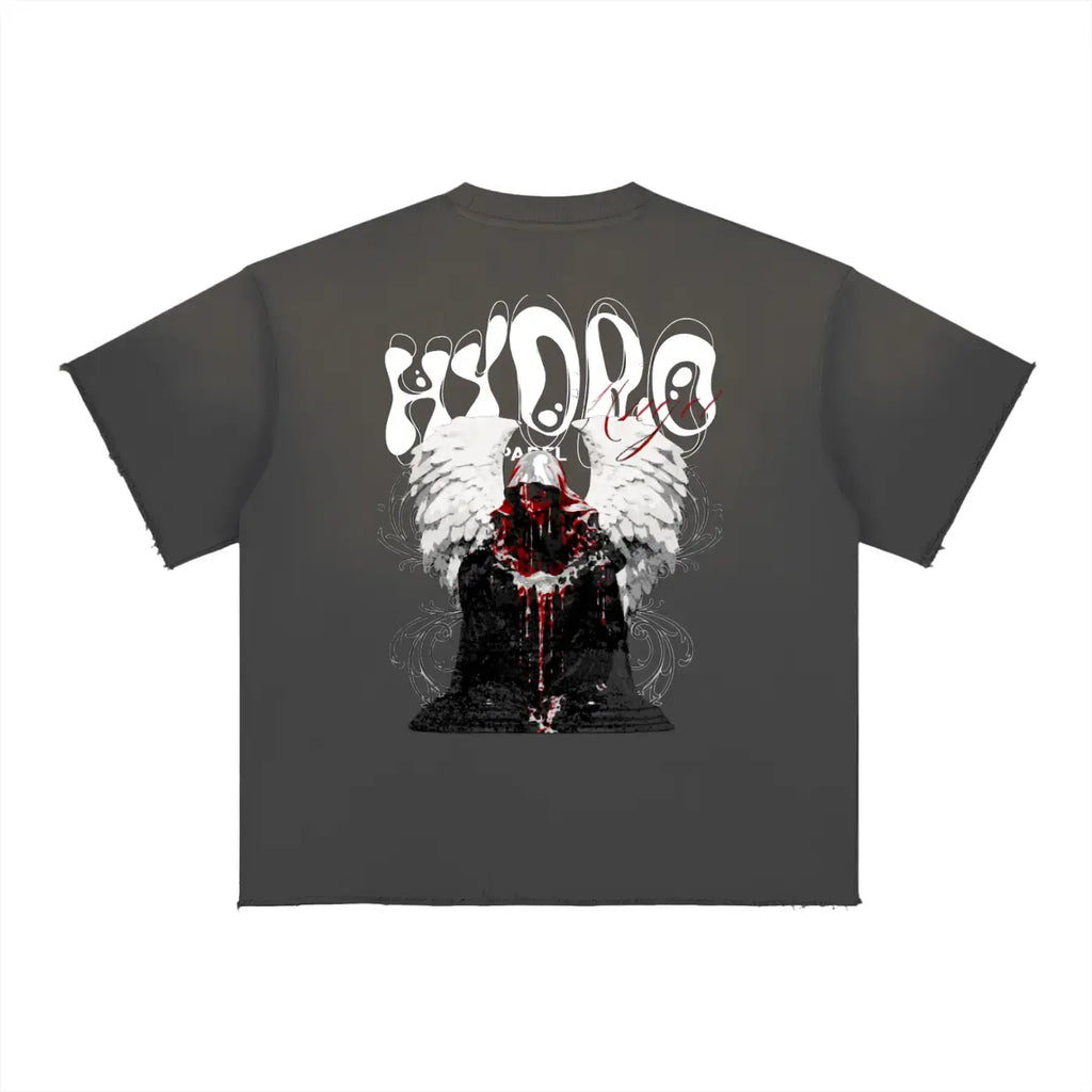 Sun Fade Raw Edge T-Shirt ODMPOD