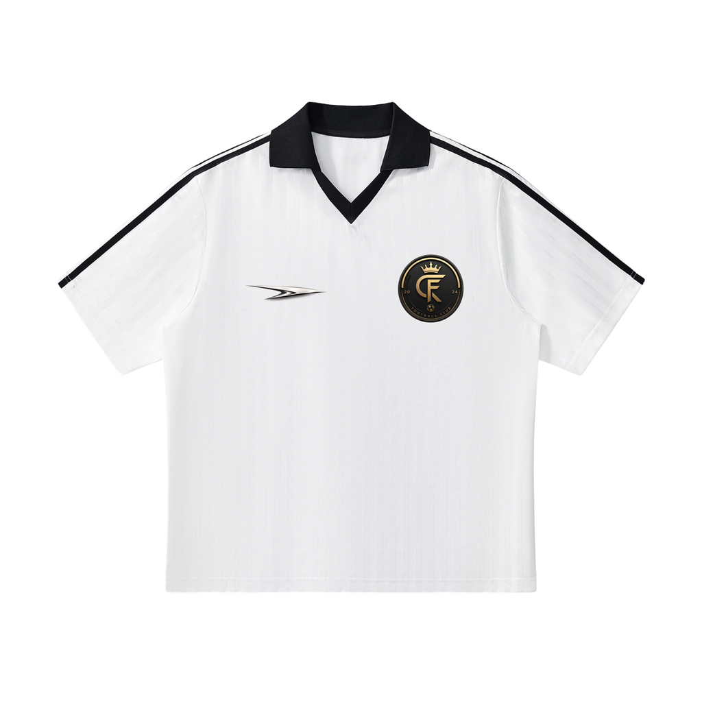 Maillot Col Contrasté Rayé Voxa