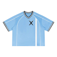 Maillot Unisexe Col V Boxy Style Football Voxa ODMPOD