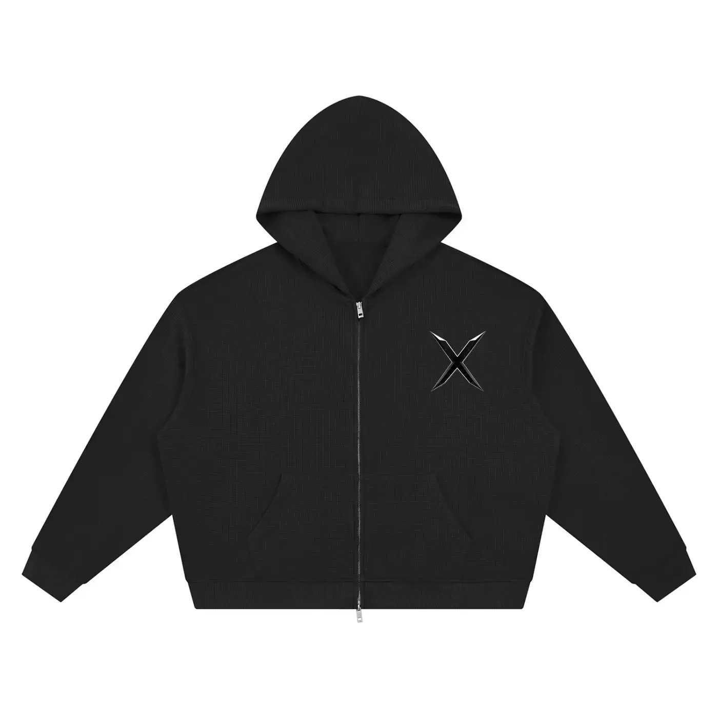 Hoodie Zippé Waffle Voxa ODMPOD