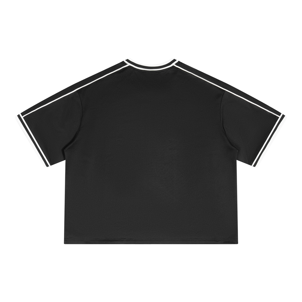 Maillot Unisexe Col V Boxy Style Football Voxa