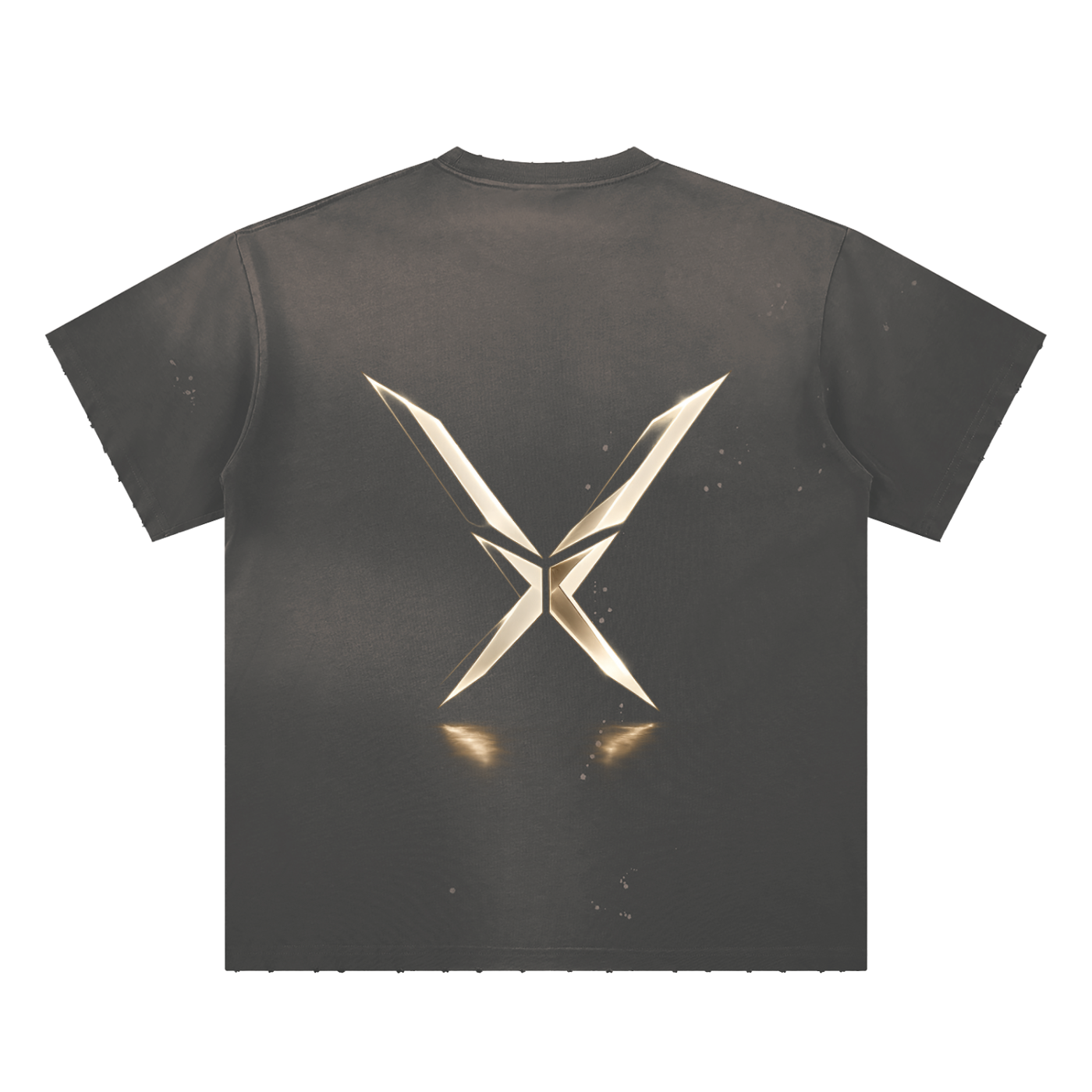 T-Shirt Essentiel En Coton À Coupe Droite Voxa