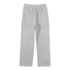 Unisex Solid Color Fleece Straight Leg Pants ODMPOD