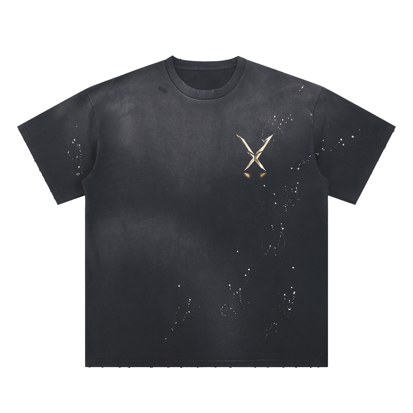 T-Shirt Essentiel En Coton À Coupe Droite Voxa