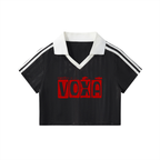 Maillot Voxa Court Col Contrasté