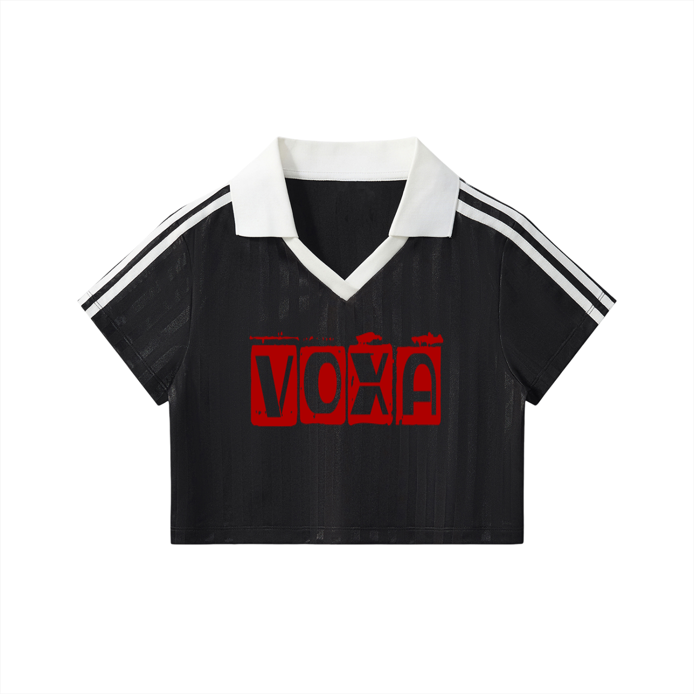 Maillot Voxa Court Col Contrasté