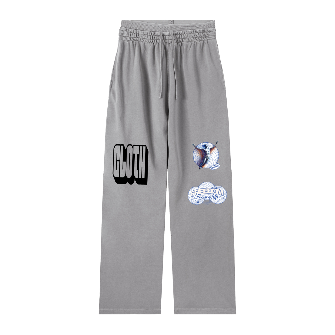 Vintage Washed Waist Pants ODMPOD