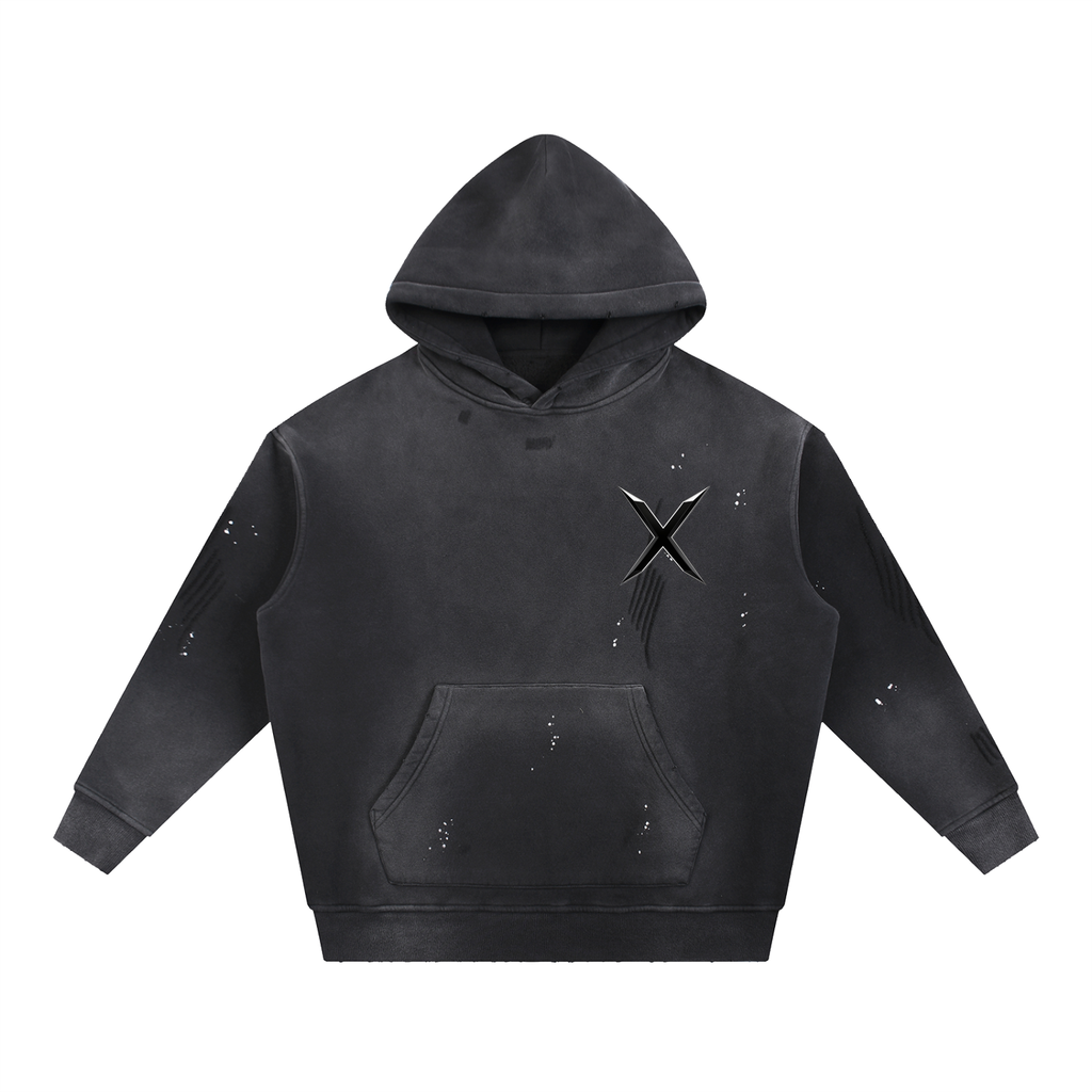 Hoodie Effet Vieilli Voxa