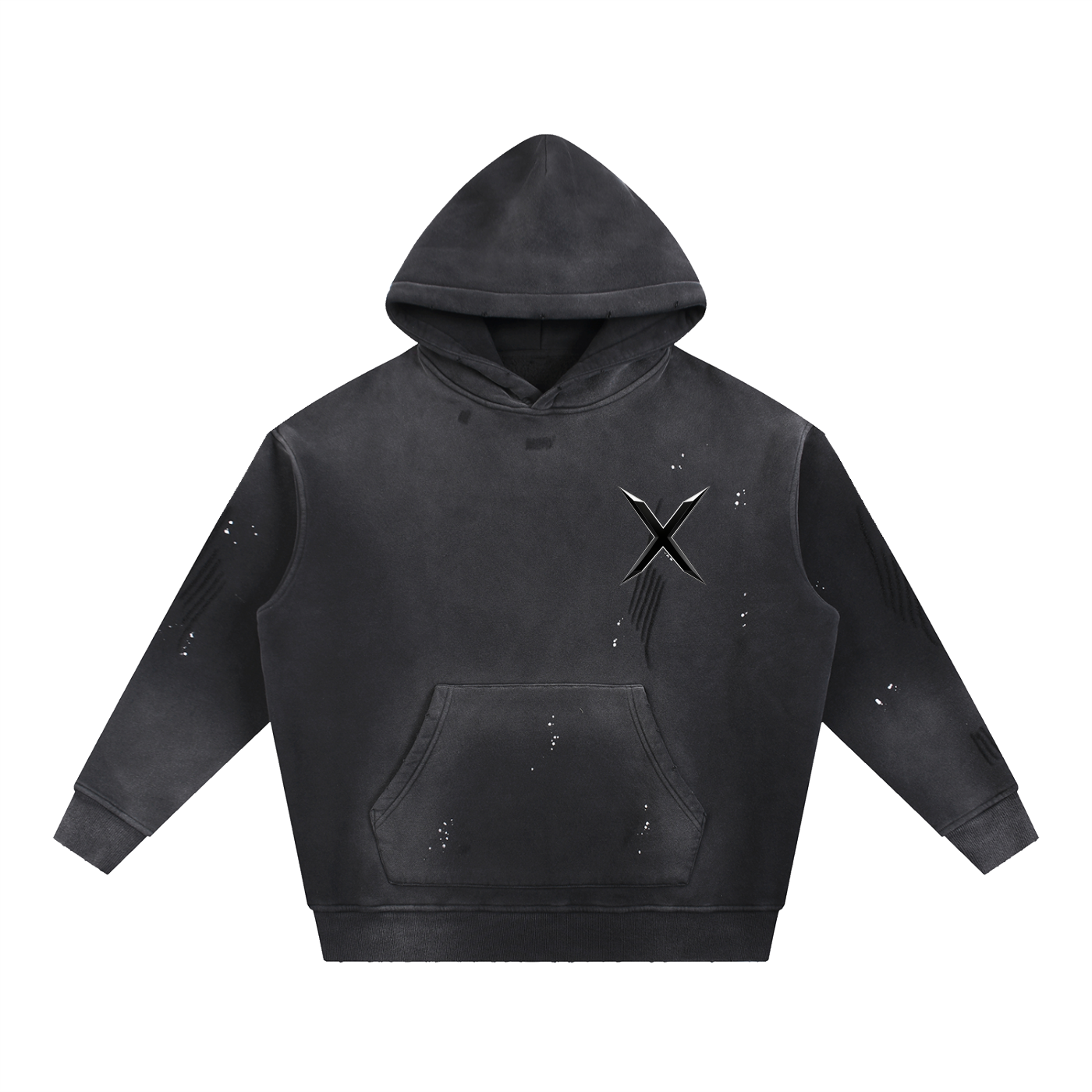 Hoodie Effet Vieilli Voxa
