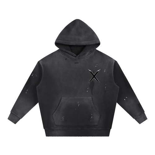 Hoodie Effet Vieilli Voxa