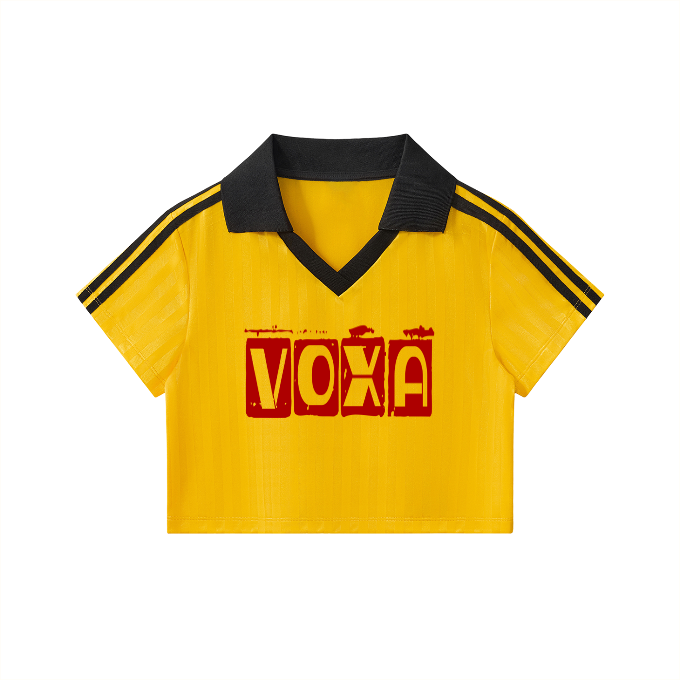 Maillot Voxa Court Col Contrasté