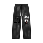 Unisex Sunfade Wide Leg Fleece Sweatpants ODMPOD