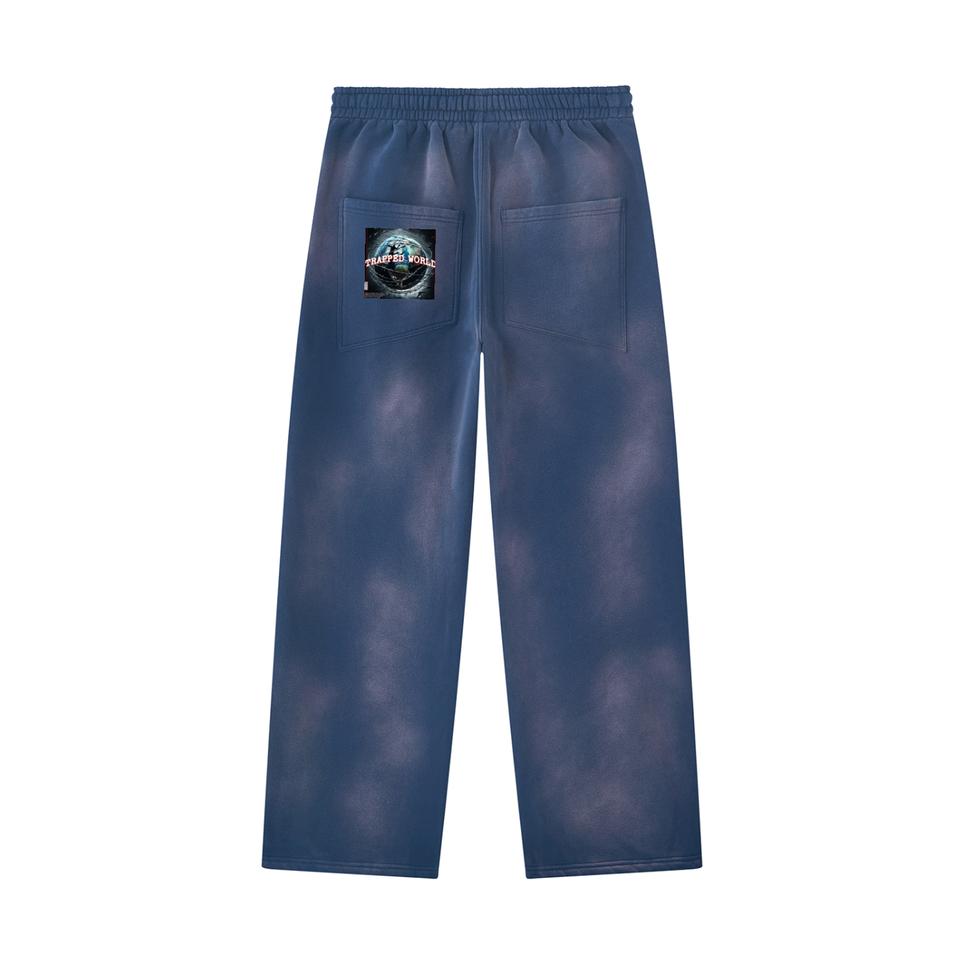 Unisex Sunfade Wide Leg Fleece Sweatpants ODMPOD