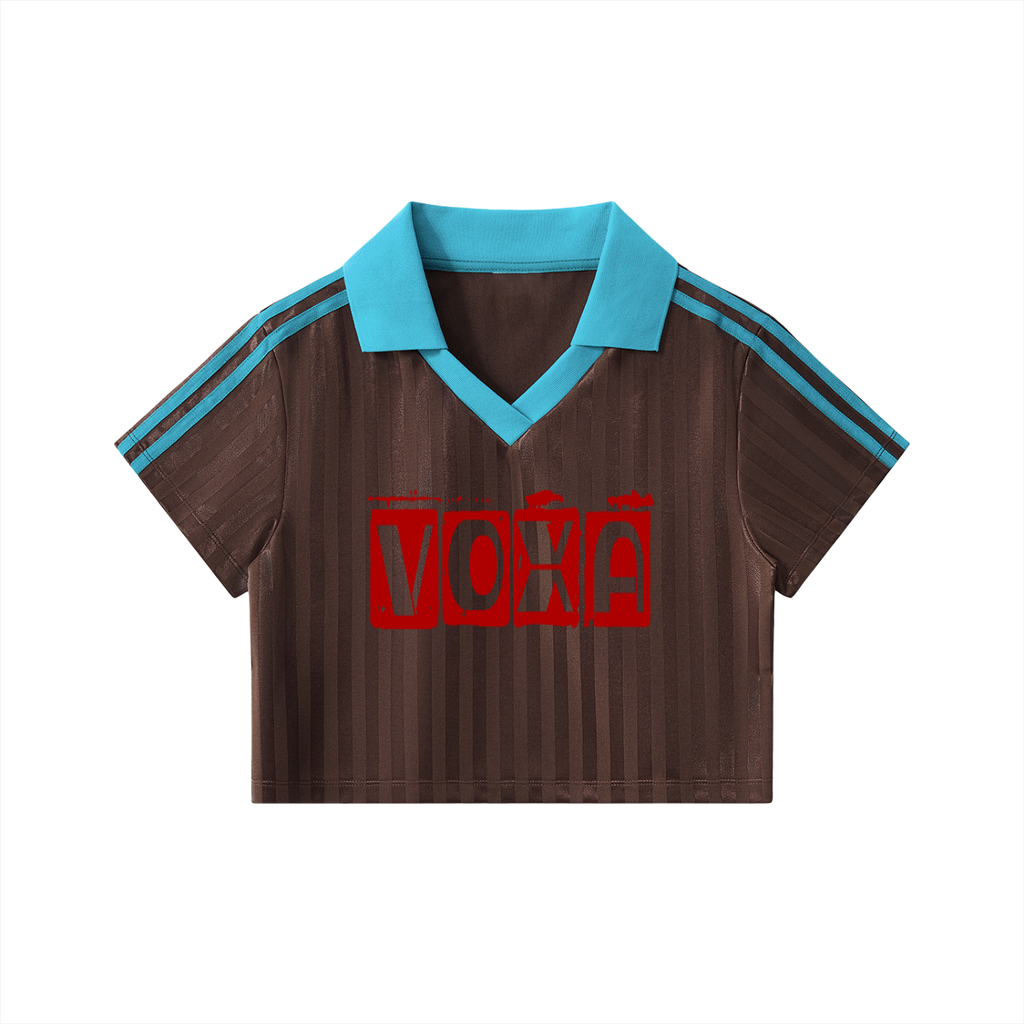 Maillot Voxa Court Col Contrasté