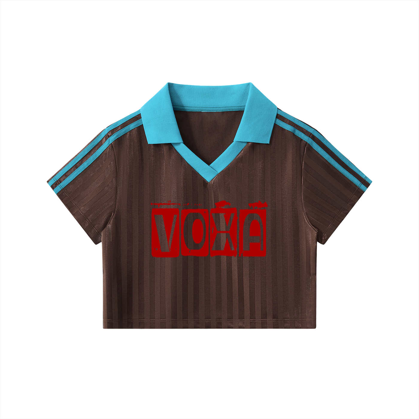 Maillot Voxa Court Col Contrasté