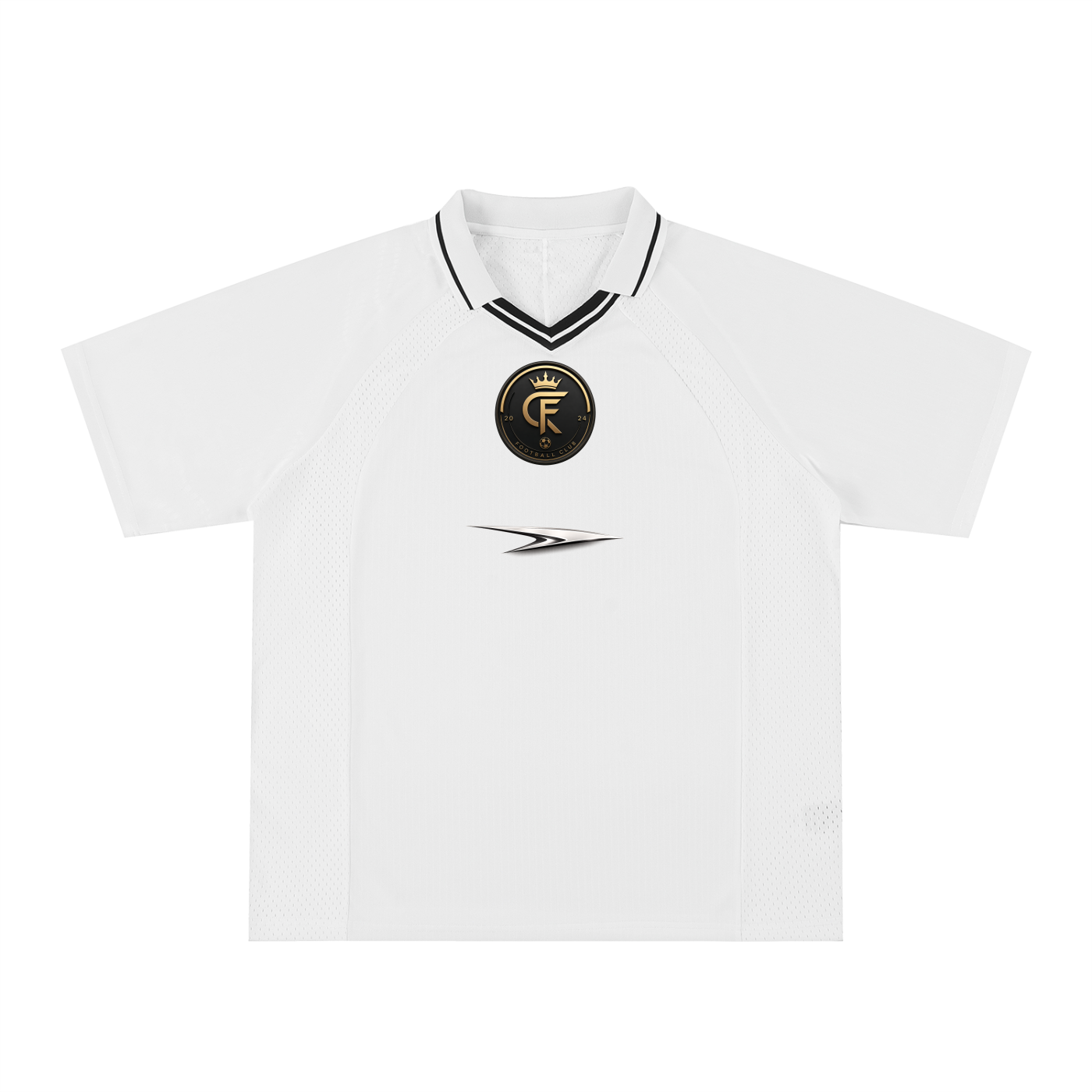 Maillot Rayé Col V Voxa - Respirant Performance