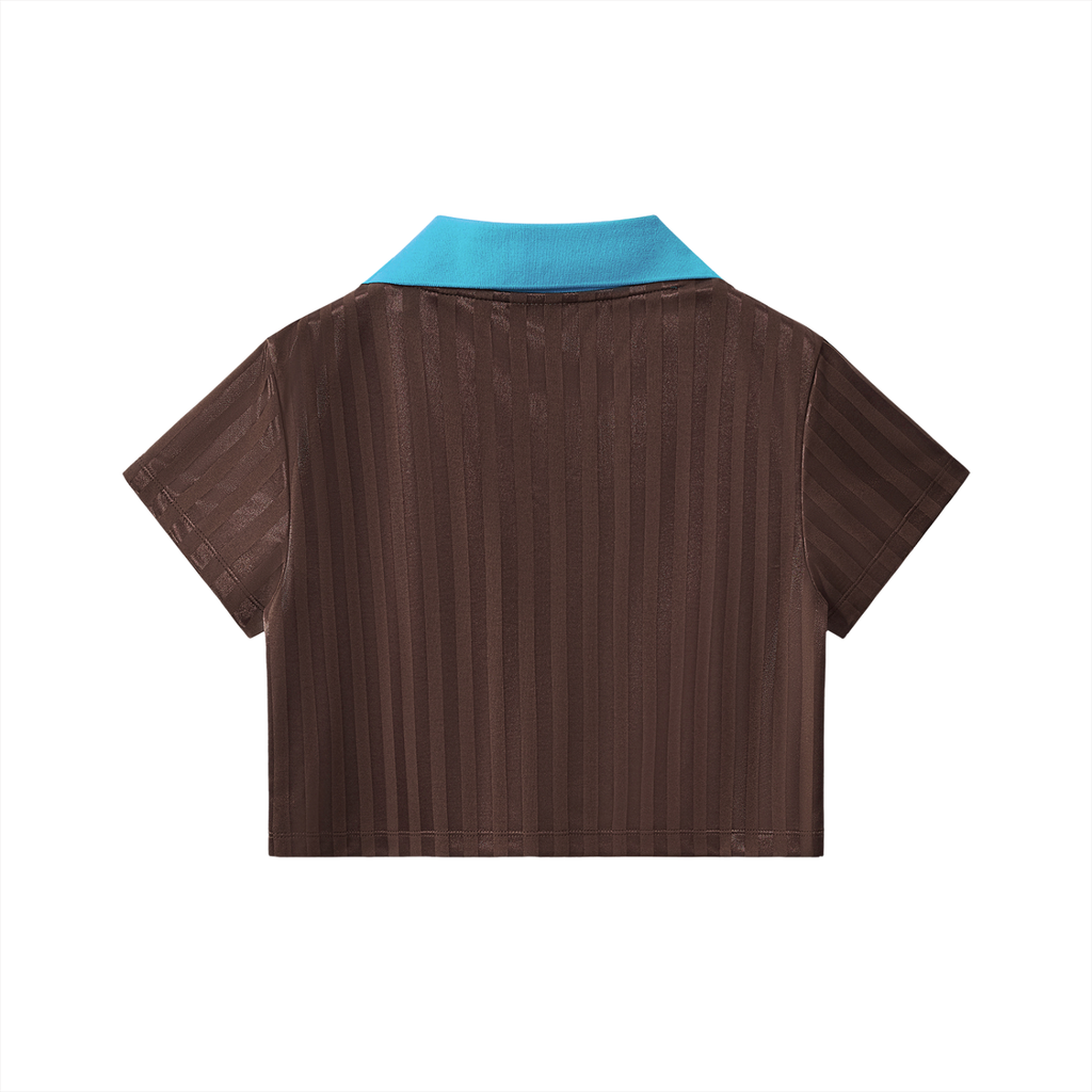 Maillot Voxa Court Col Contrasté