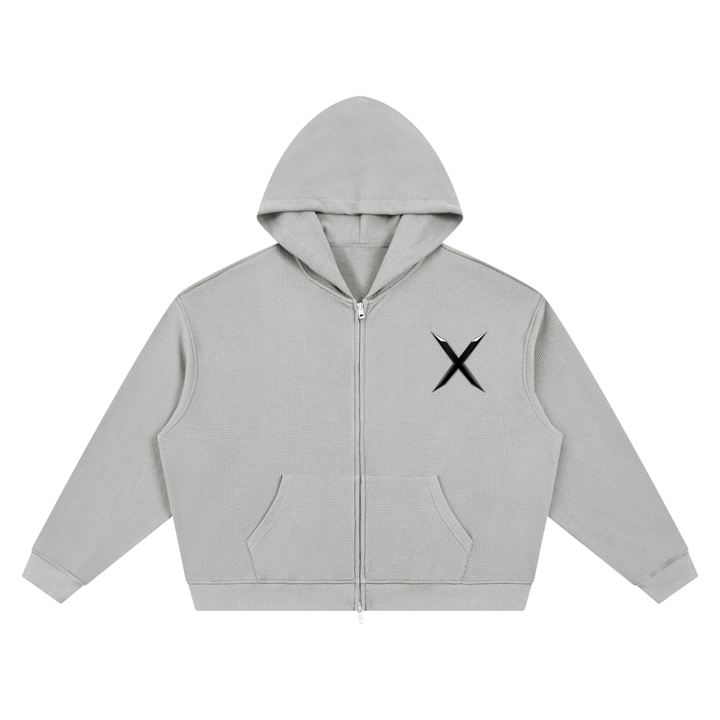 Hoodie Zippé Waffle Voxa