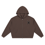 Hoodie Zippé Waffle Voxa