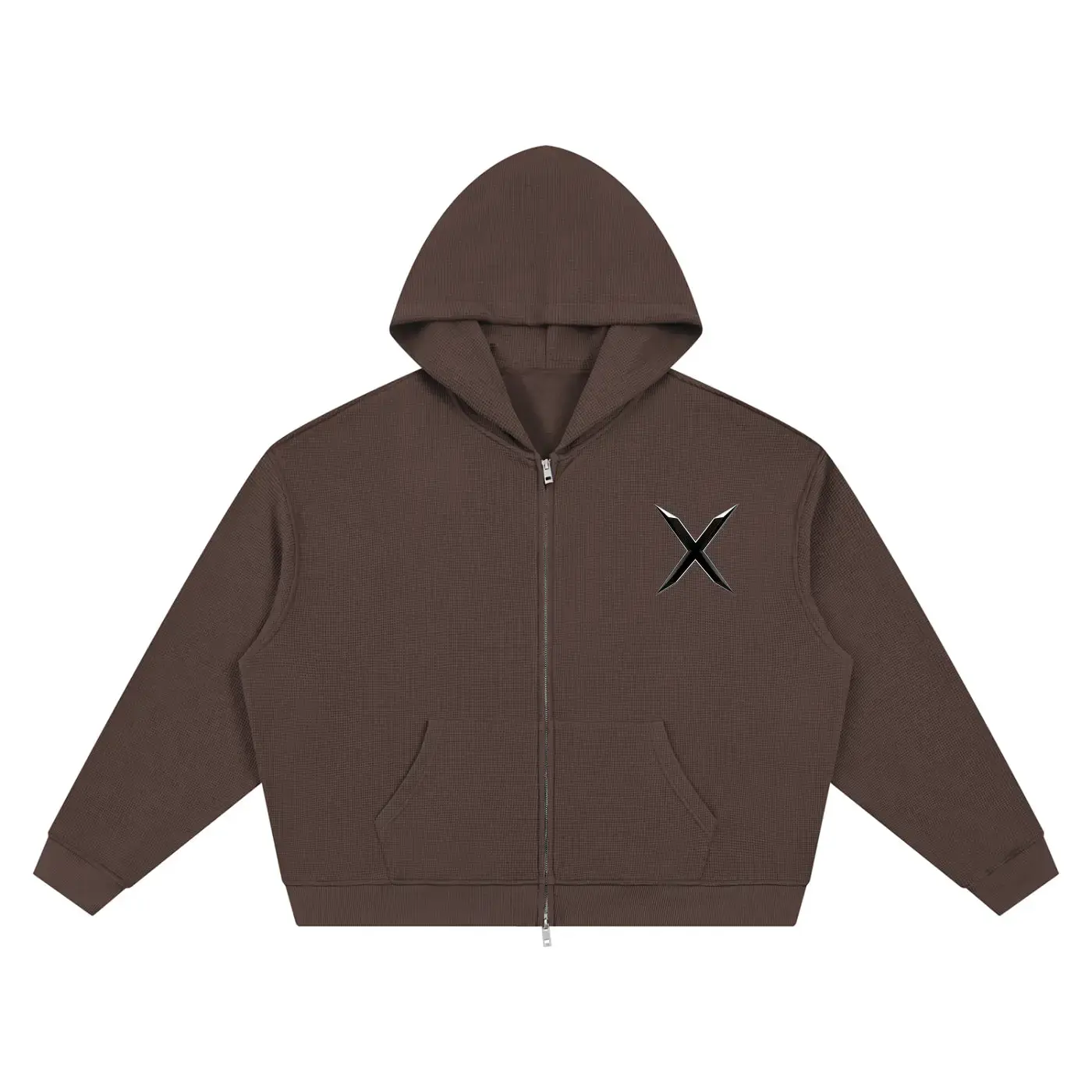 Hoodie Zippé Waffle Voxa ODMPOD