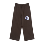 Fleece Drawstring Straight-Leg Sweatpants ODMPOD
