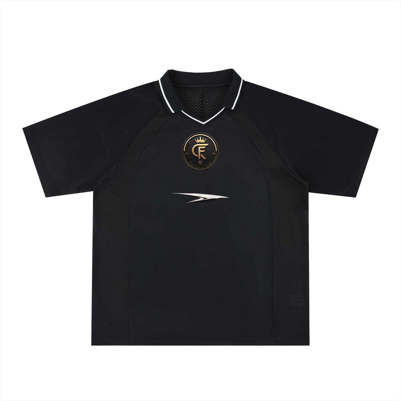 Maillot Rayé Col V Voxa - Respirant Performance