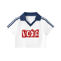 Maillot Voxa Court Col Contrasté