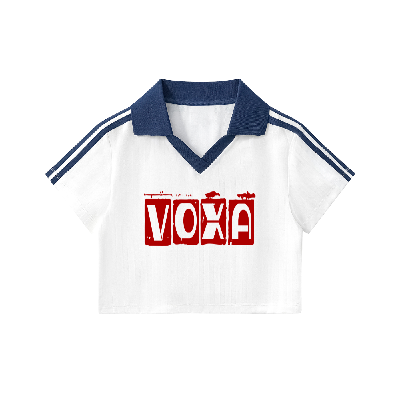 Maillot Voxa Court Col Contrasté