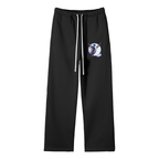 Unisex Solid Color Fleece Straight Leg Pants ODMPOD