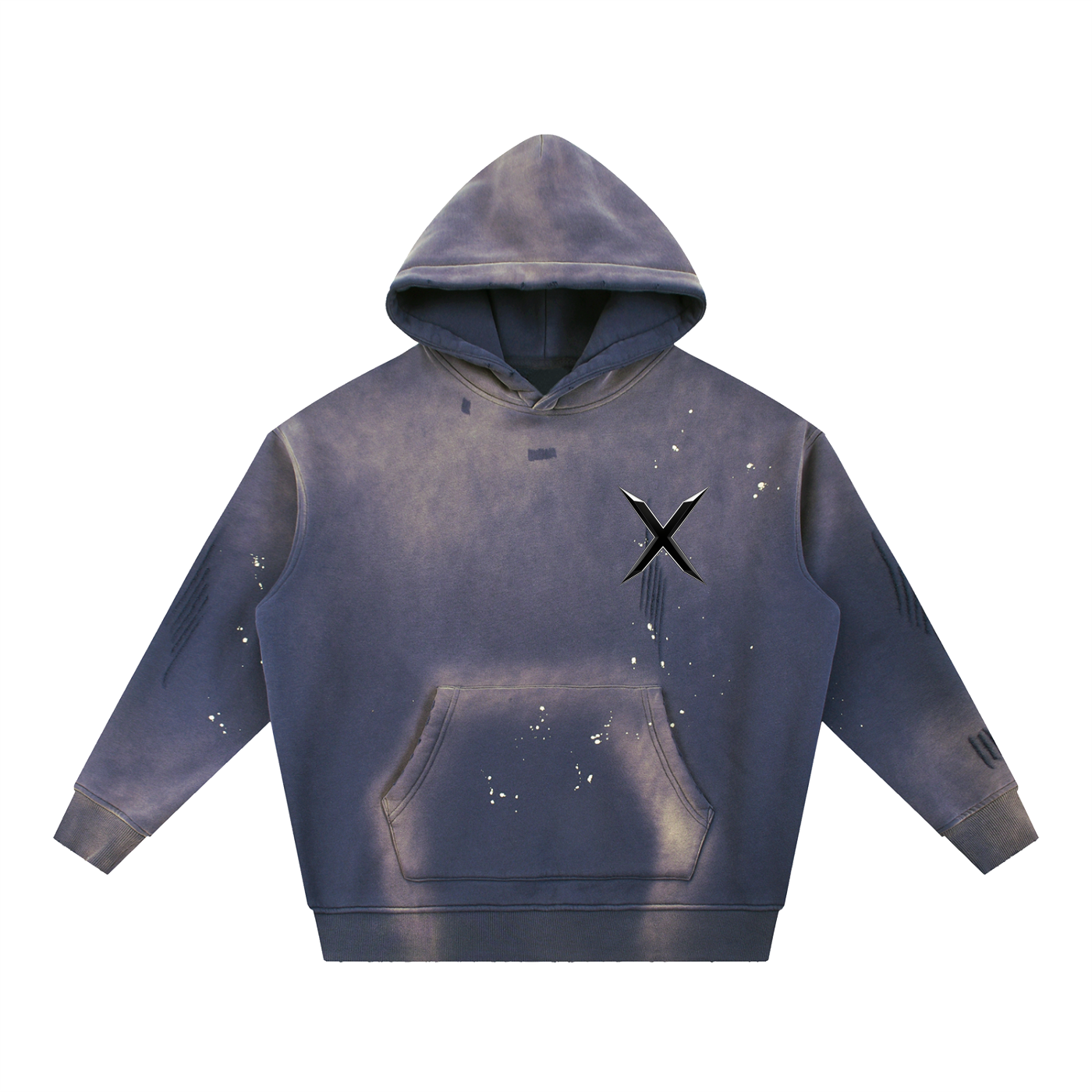 Hoodie Effet Vieilli Voxa