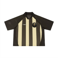 Maillot De Football Unisexe À Rayures Coupe Boxy Voxa ODMPOD