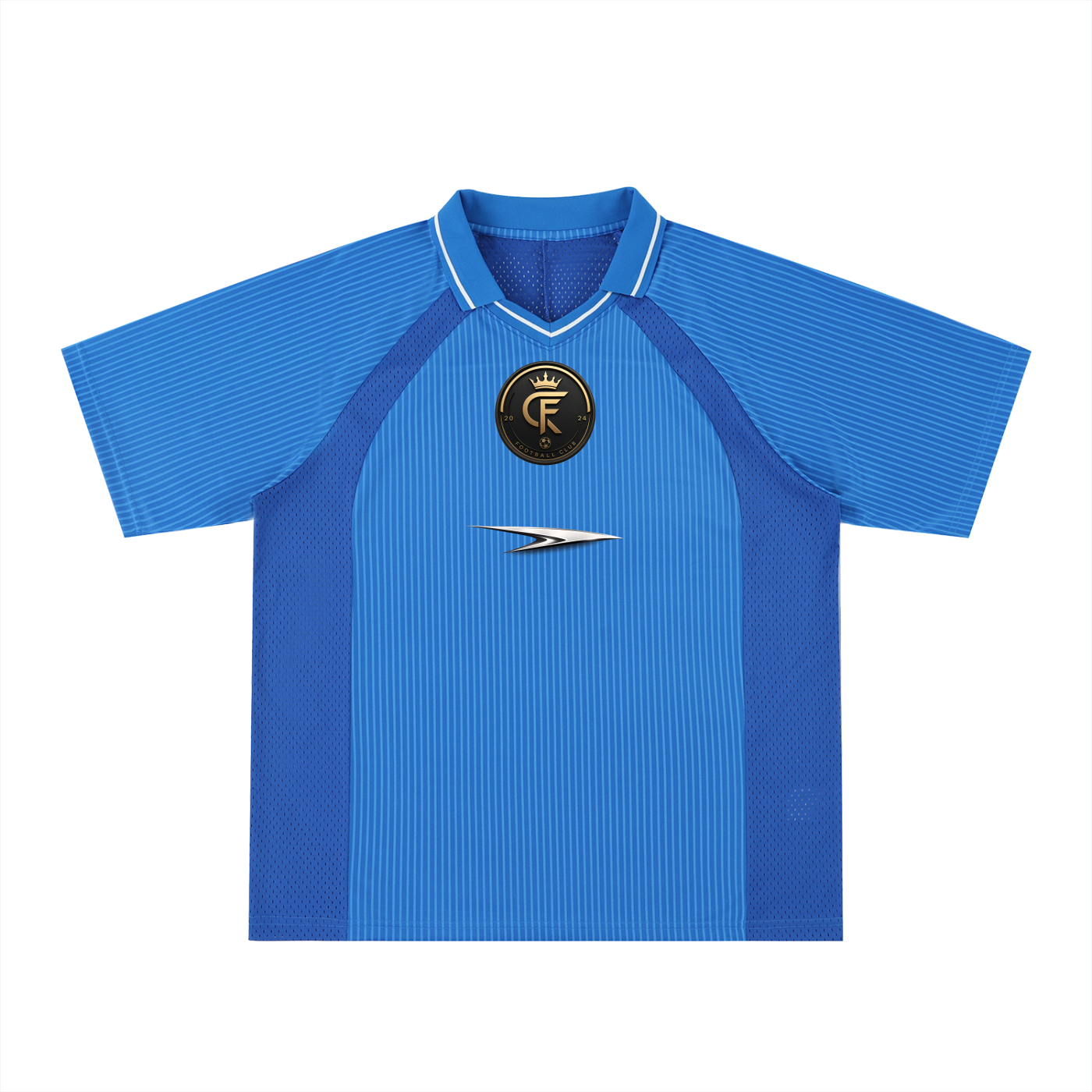 Maillot Rayé Col V Voxa - Respirant Performance