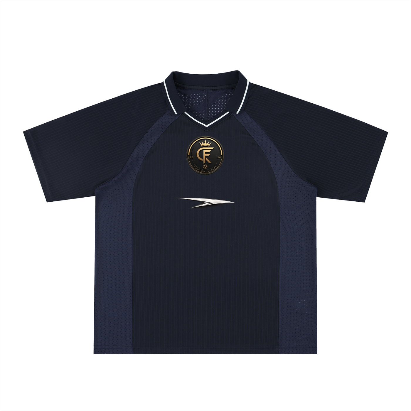 Maillot Rayé Col V Voxa - Respirant Performance