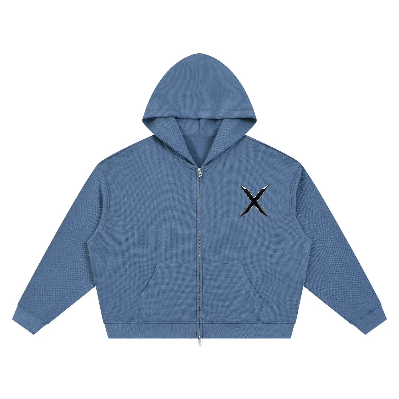 Hoodie Zippé Waffle Voxa ODMPOD