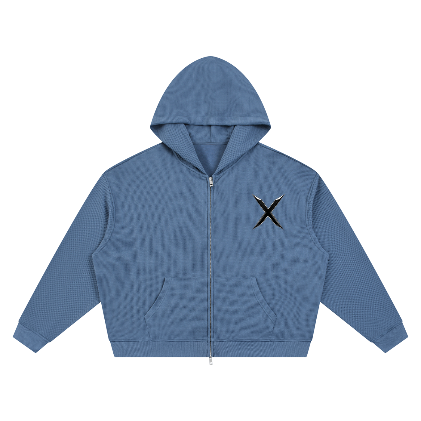 Hoodie Zippé Waffle Voxa