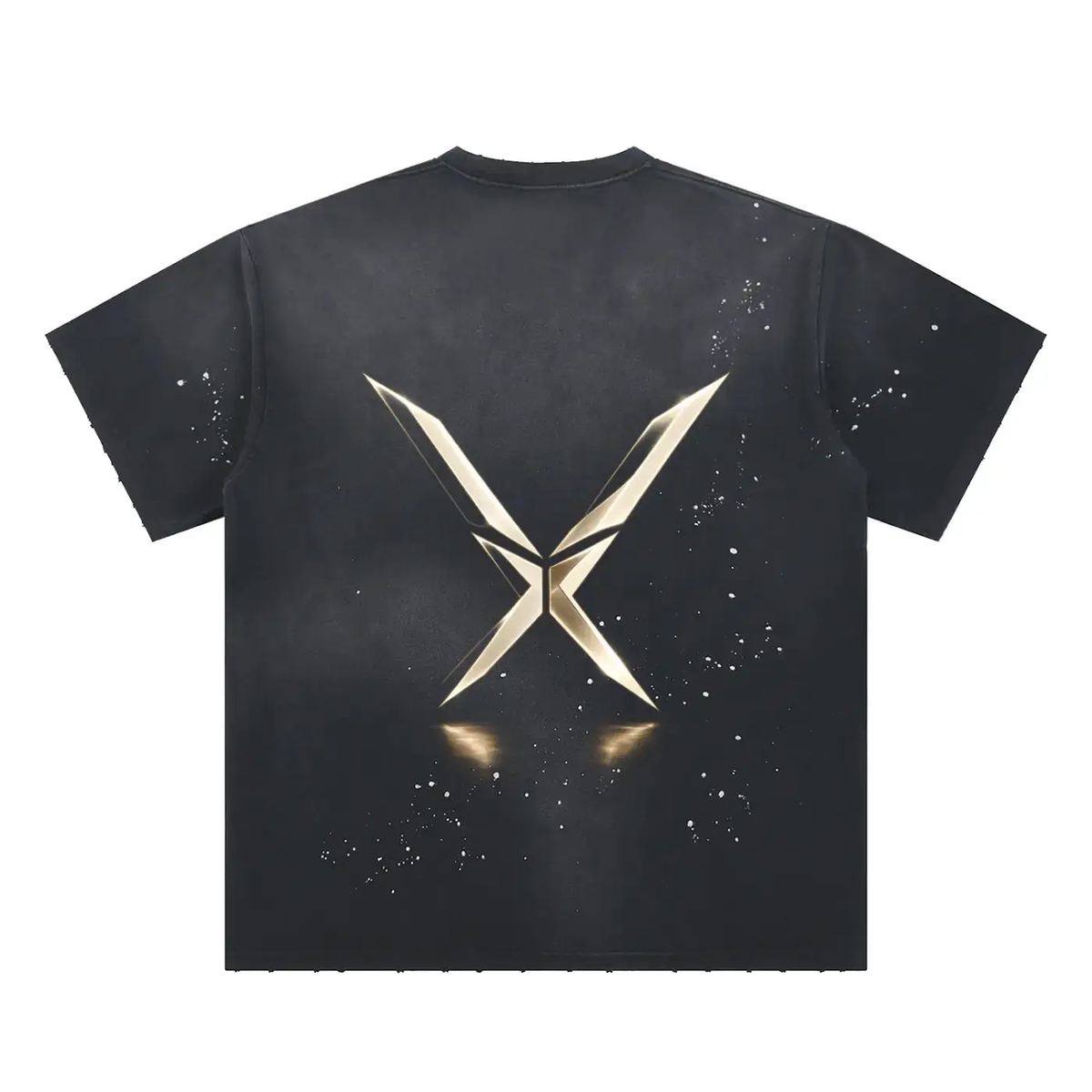 T-Shirt Essentiel En Coton À Coupe Droite Voxa ODMPOD