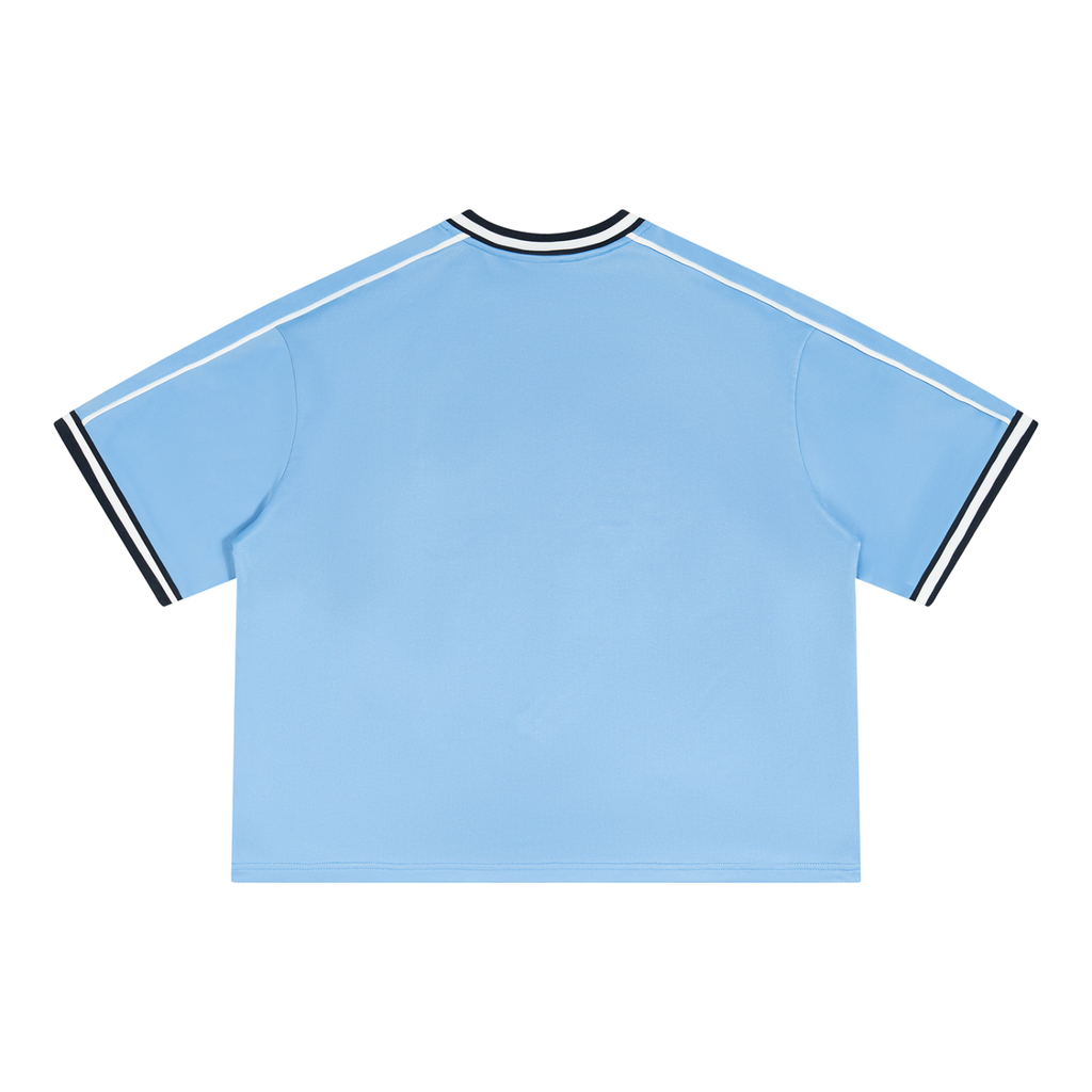 Maillot Unisexe Col V Boxy Style Football Voxa