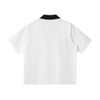 Maillot Col Contrasté Rayé Voxa