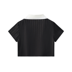 Maillot Voxa Court Col Contrasté