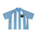 Maillot De Football Unisexe À Rayures Coupe Boxy Voxa