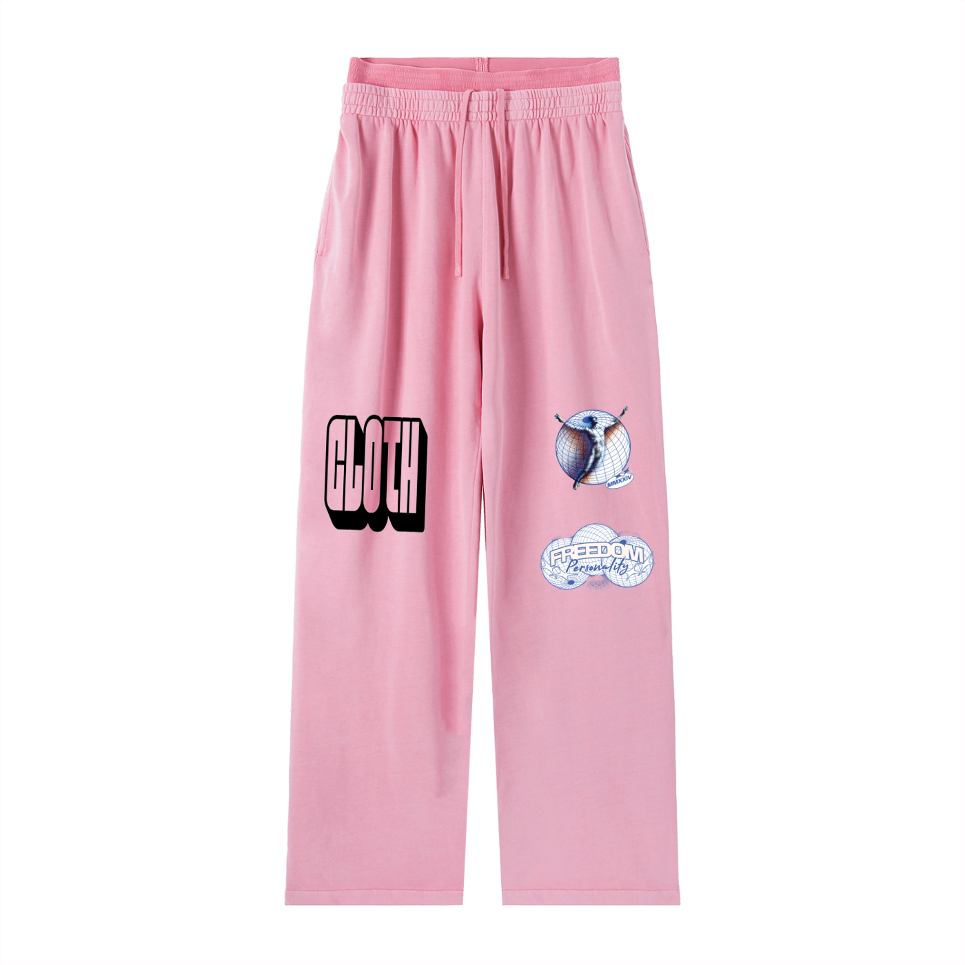Vintage Washed Waist Pants ODMPOD