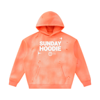 Unisex Sunfade Frayed Fleece Hoodie ODMPOD