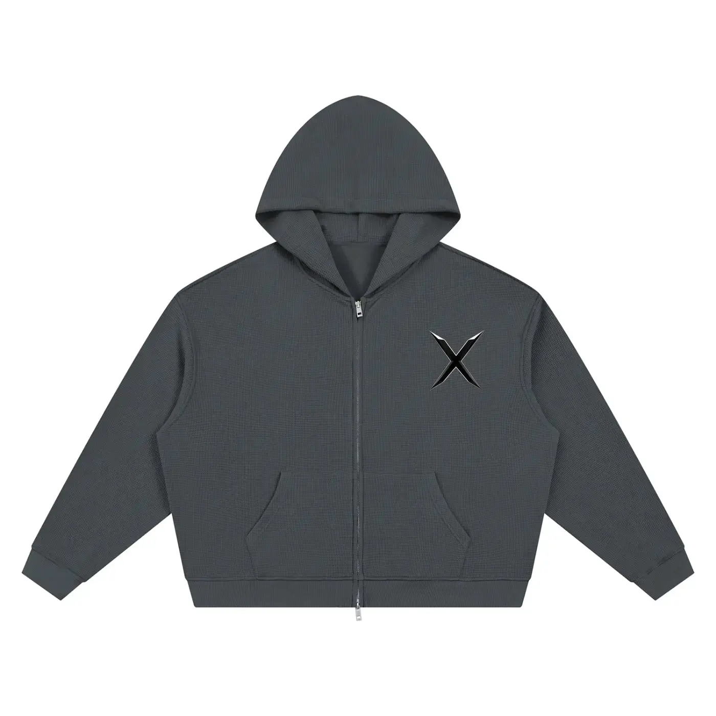 Hoodie Zippé Waffle Voxa ODMPOD
