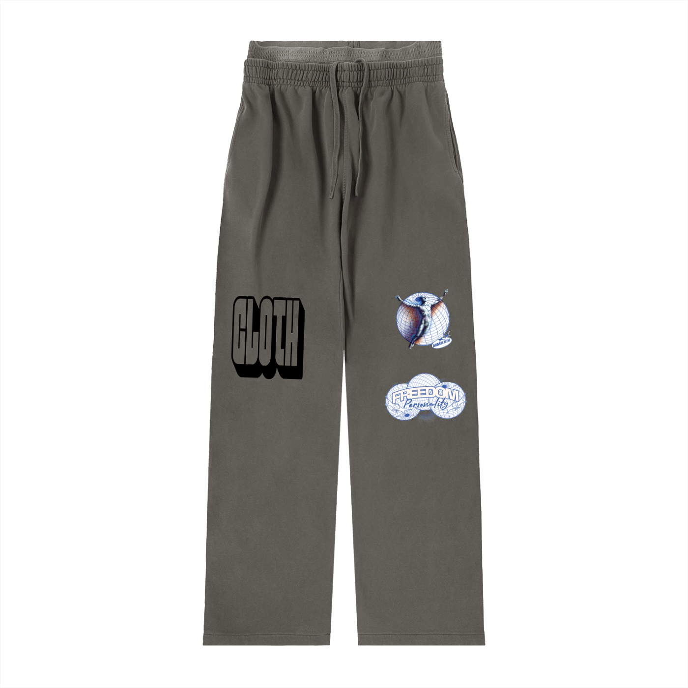 Vintage Washed Waist Pants ODMPOD