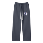 Unisex Solid Color Fleece Straight Leg Pants ODMPOD