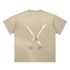 T-Shirt Essentiel En Coton À Coupe Droite Voxa