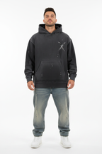 Hoodie Effet Vieilli