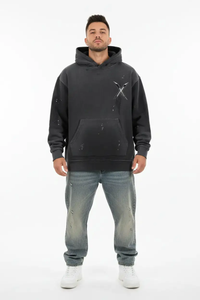 Hoodie Effet Vieilli