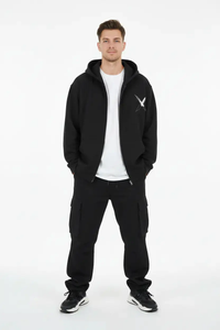 Hoodie Zippé Waffle